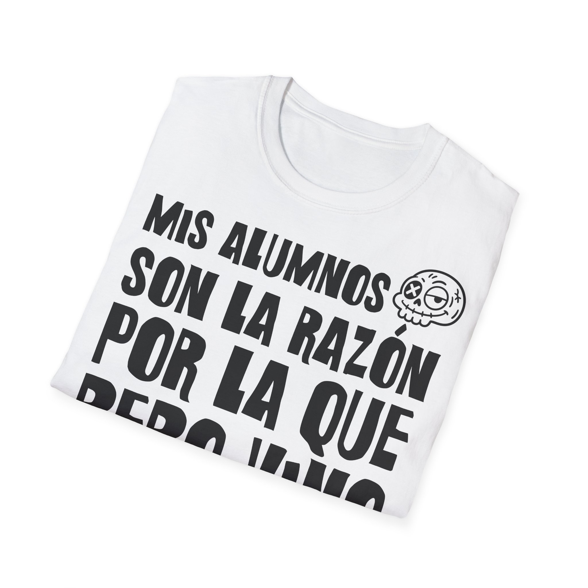 MIS ALUMNOS SON LA RAZÓN POR LA QUE BEBO VINO camiseta para profesoras FRONT | Días de Mierda - Imagen 4