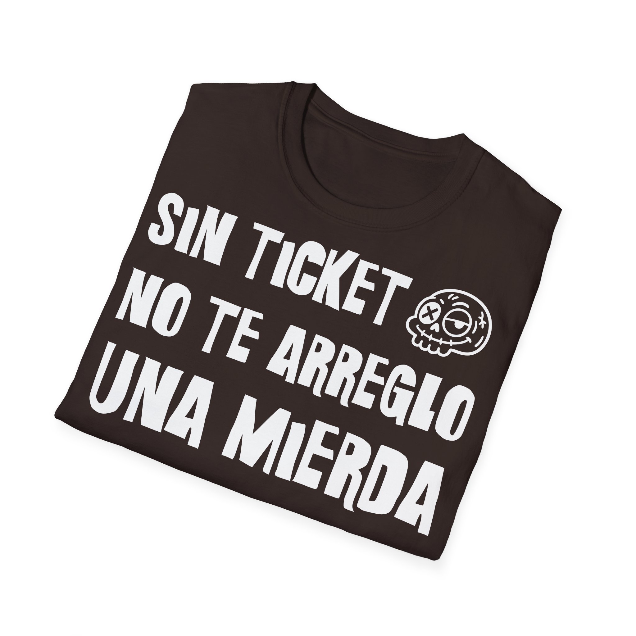 TICKET NO TE ARREGLO UNA MIERDA Camiseta IT para informáticos FRONT OSCURA | Días de Mierda - Imagen 33