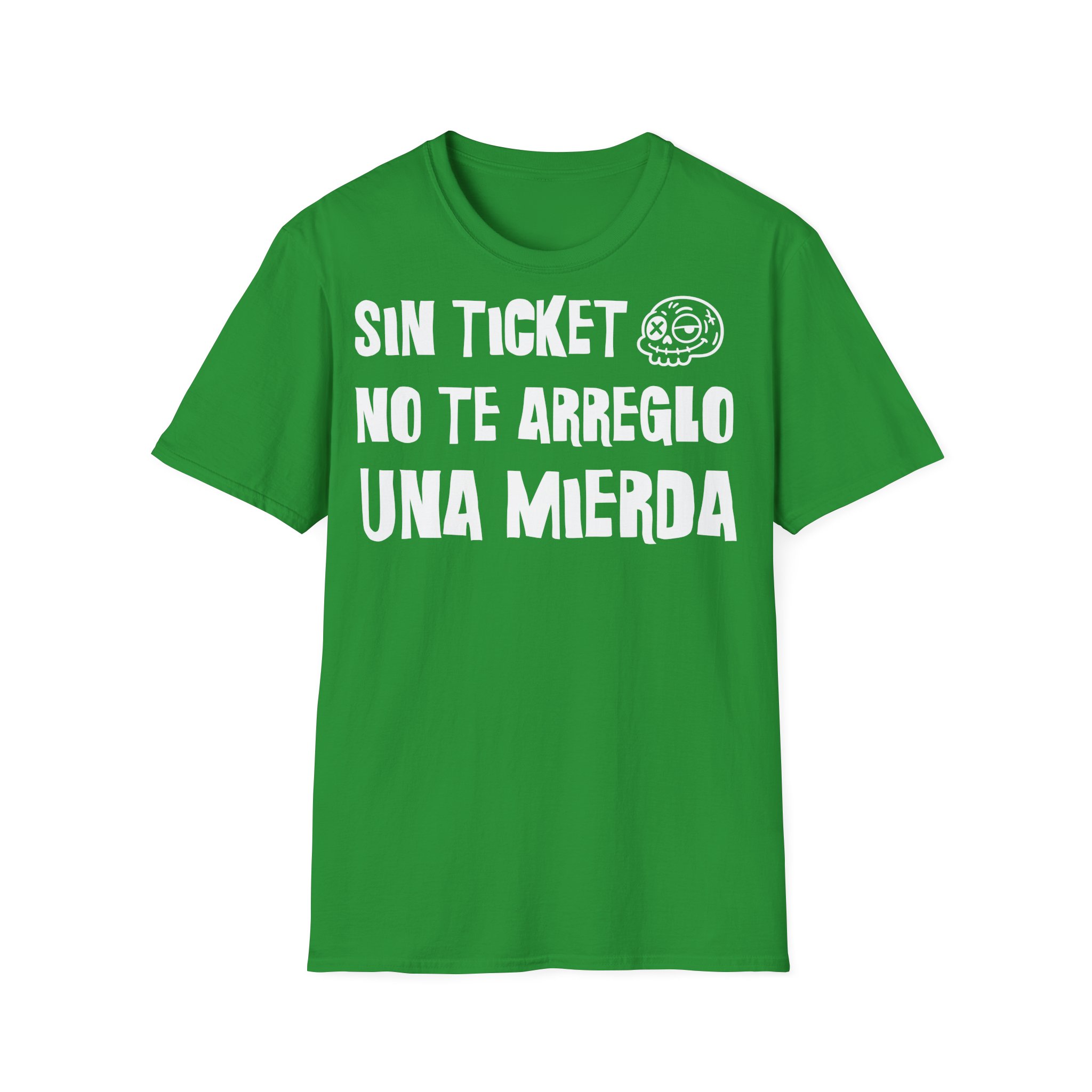 TICKET NO TE ARREGLO UNA MIERDA Camiseta IT para informáticos FRONT OSCURA | Días de Mierda - Imagen 34