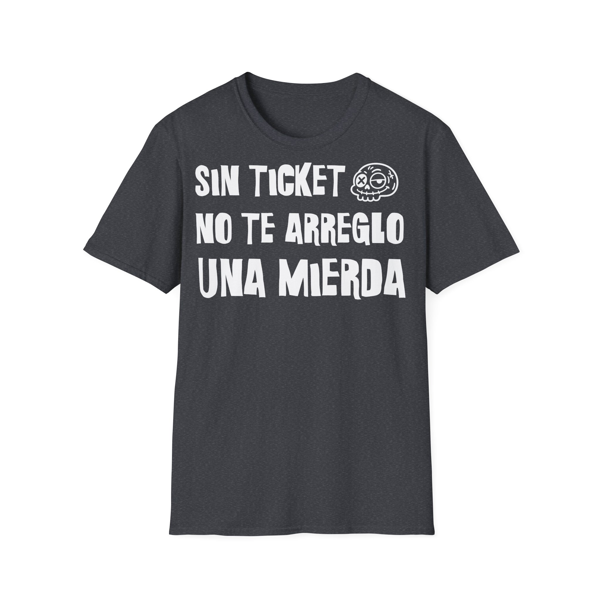TICKET NO TE ARREGLO UNA MIERDA Camiseta IT para informáticos FRONT OSCURA | Días de Mierda - Imagen 40