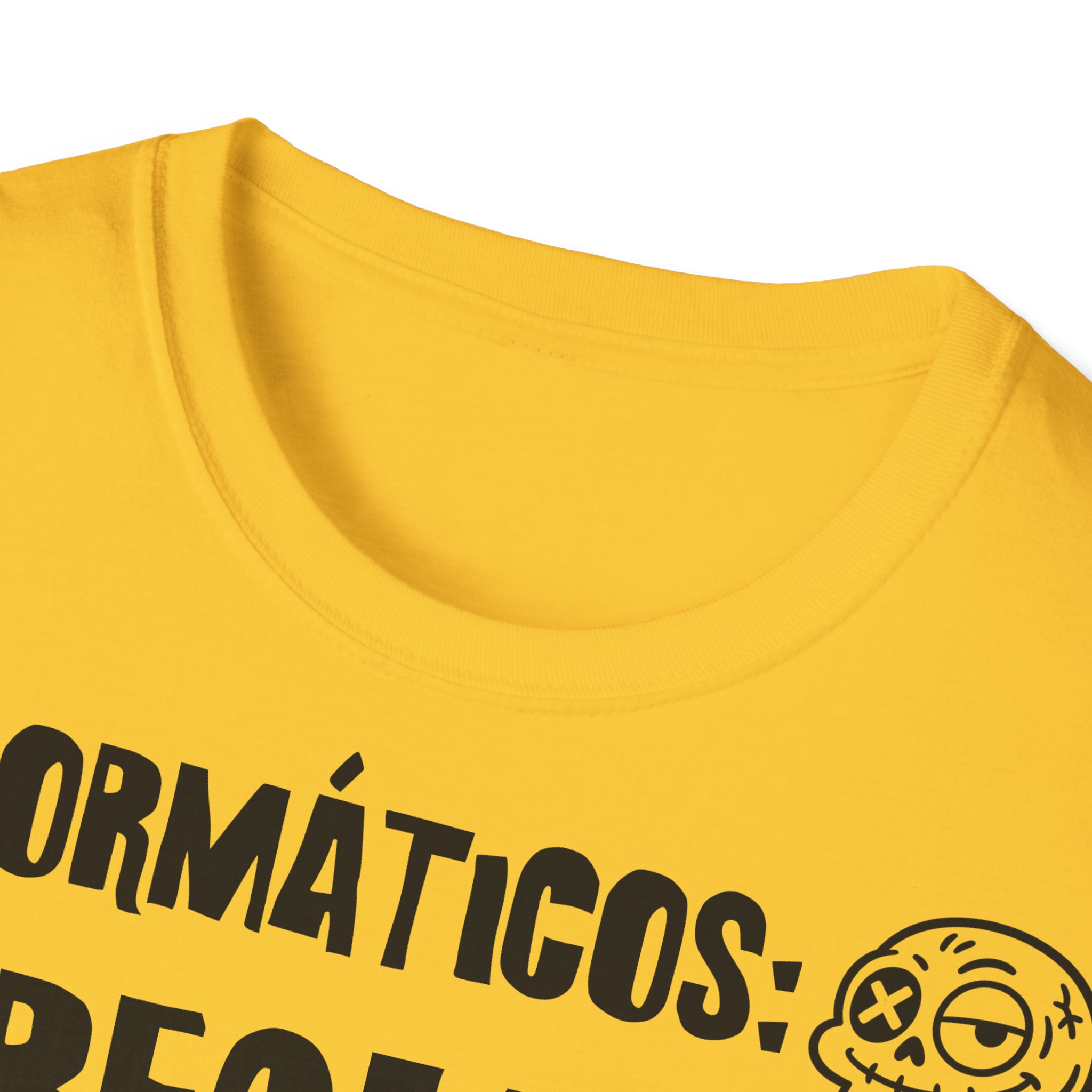 INFORMÁTICOS: ARREGLAMOS LO QUE TÚ ROMPES camiseta para informáticos FRONT | Días de Mierda - Imagen 11
