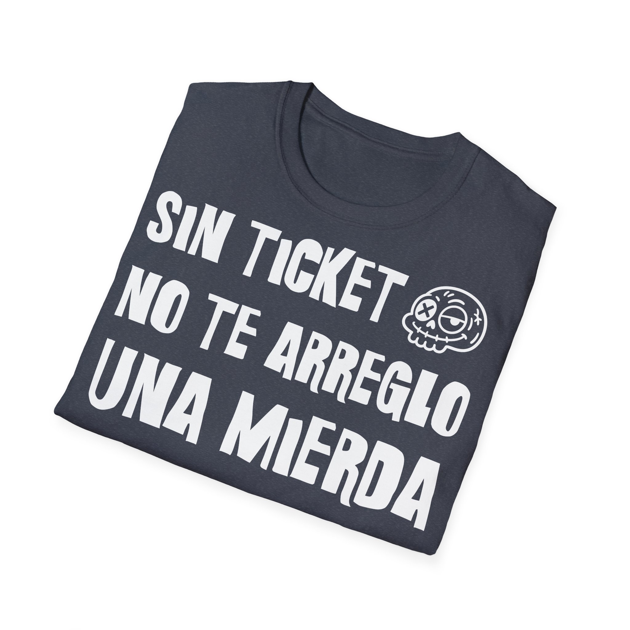 TICKET NO TE ARREGLO UNA MIERDA Camiseta IT para informáticos FRONT OSCURA | Días de Mierda - Imagen 24