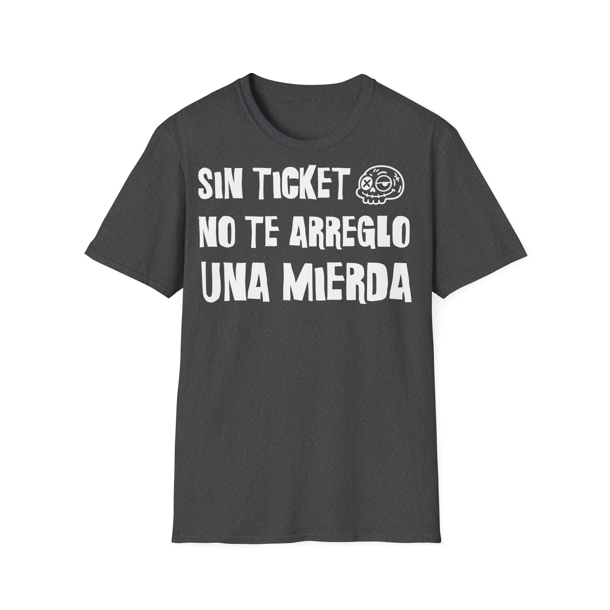 TICKET NO TE ARREGLO UNA MIERDA Camiseta IT para informáticos FRONT OSCURA | Días de Mierda - Imagen 25