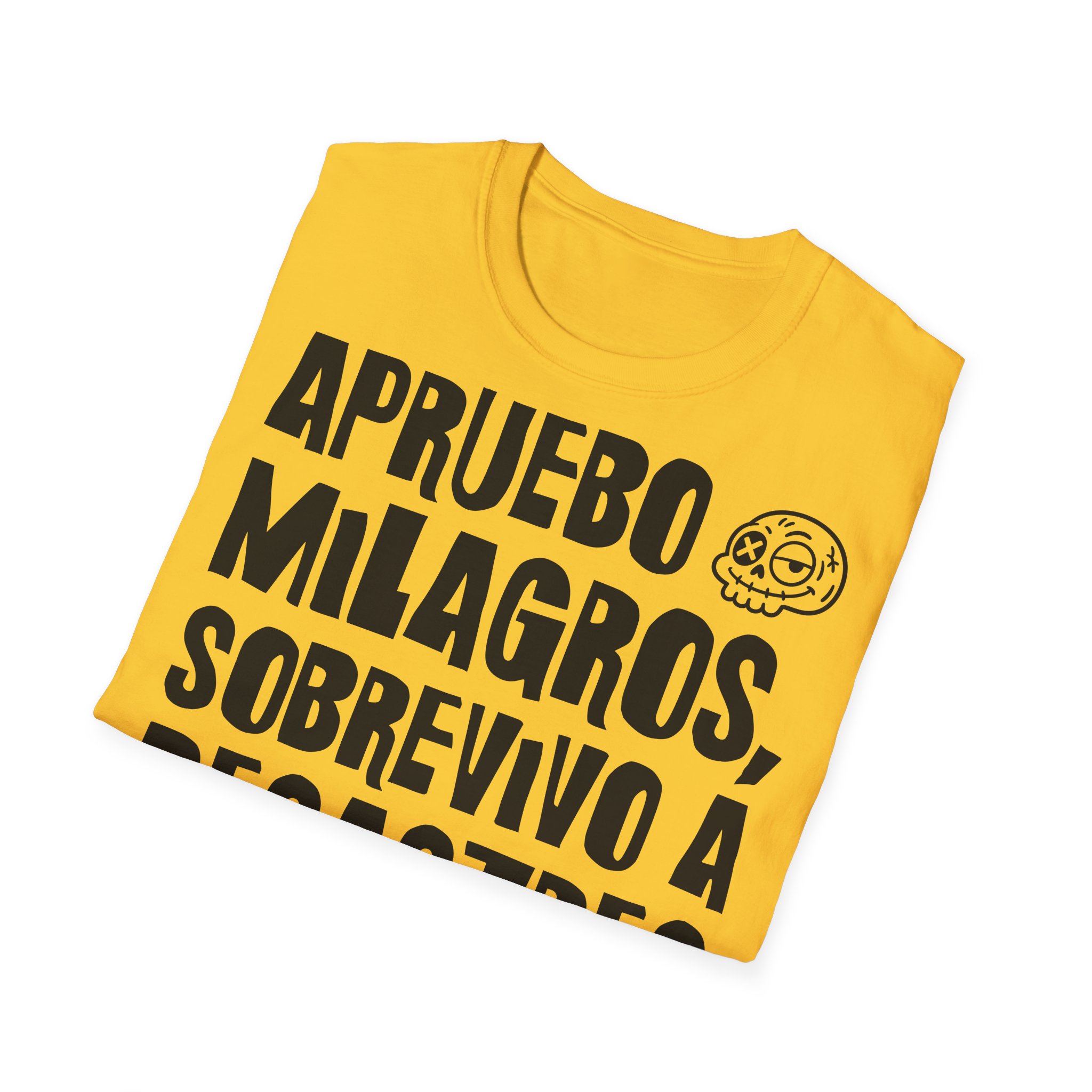 APRUEBO MILAGROS, SOBREVIVO A DESASTRES camiseta para profesoras FRONT | Días de Mierda - Imagen 12