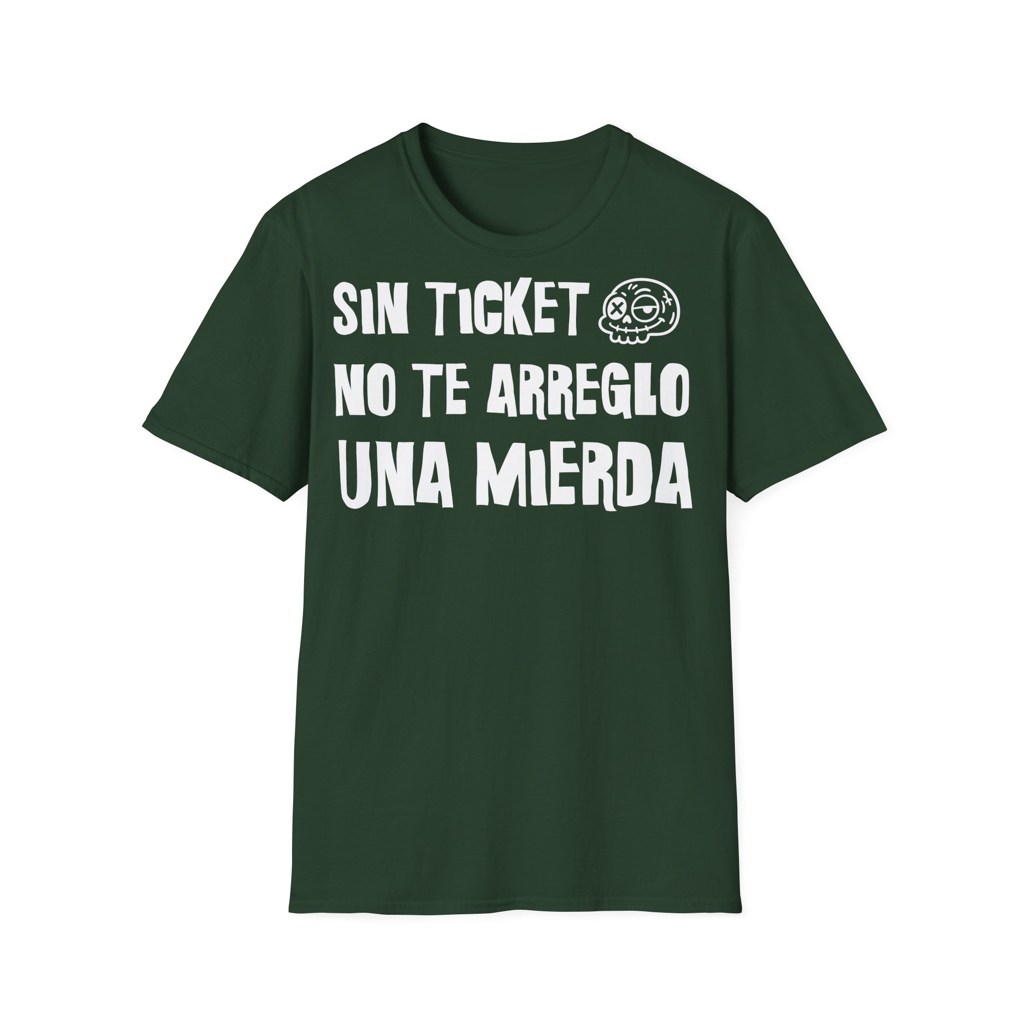 TICKET NO TE ARREGLO UNA MIERDA Camiseta IT para informáticos FRONT OSCURA | Días de Mierda - Imagen 37