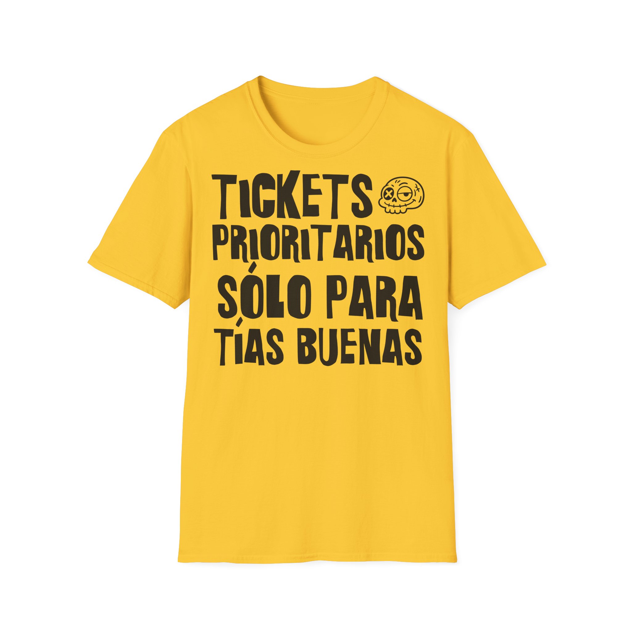 TICKETS PRIORITARIOS: SOLO PARA TÍAS BUENAS camiseta para informáticos FRONT | Días de Mierda - Imagen 9