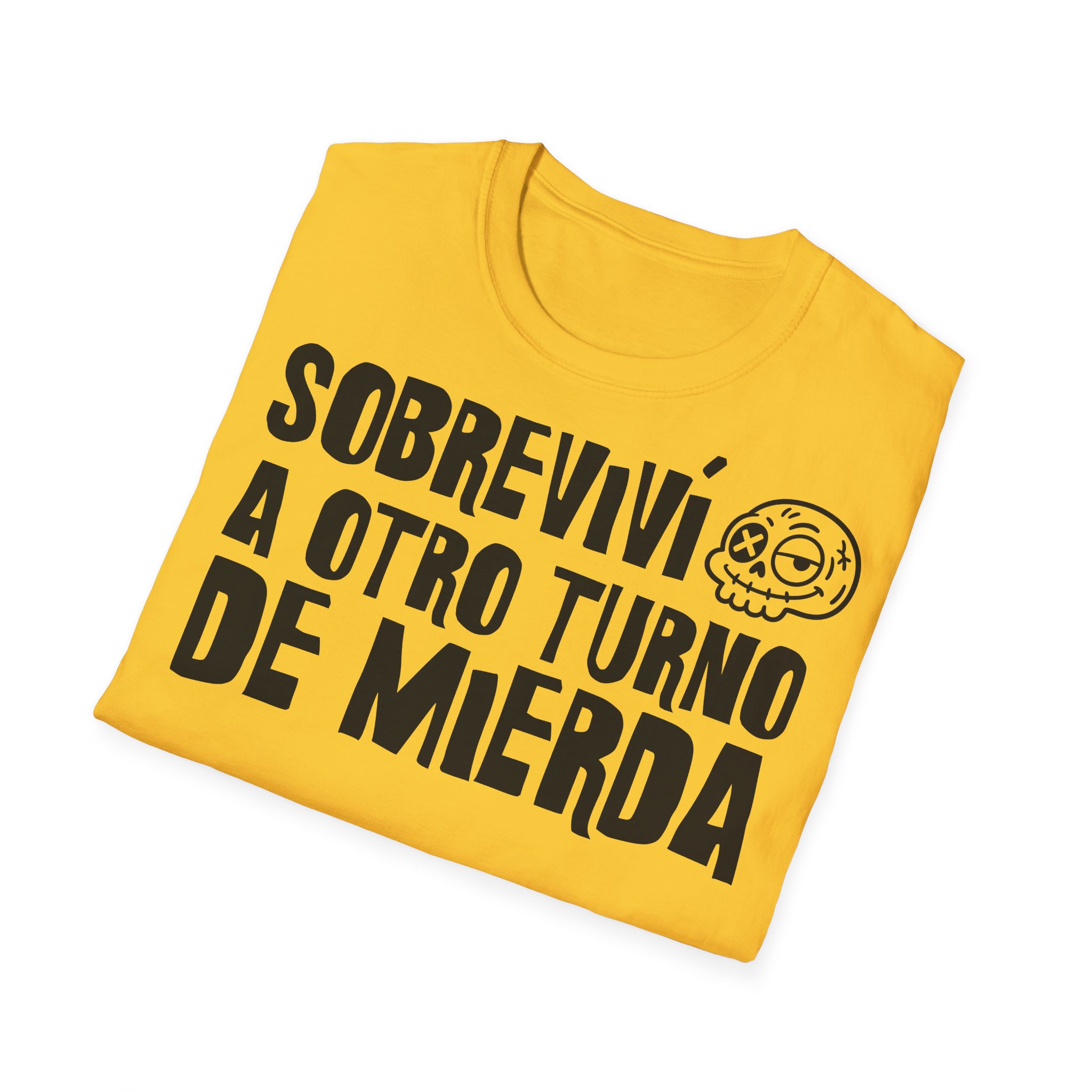 SOBREVIVÍ A OTRO TURNO DE MIERDA Camiseta para enfermeras FRONT | Días de Mierda - Imagen 12