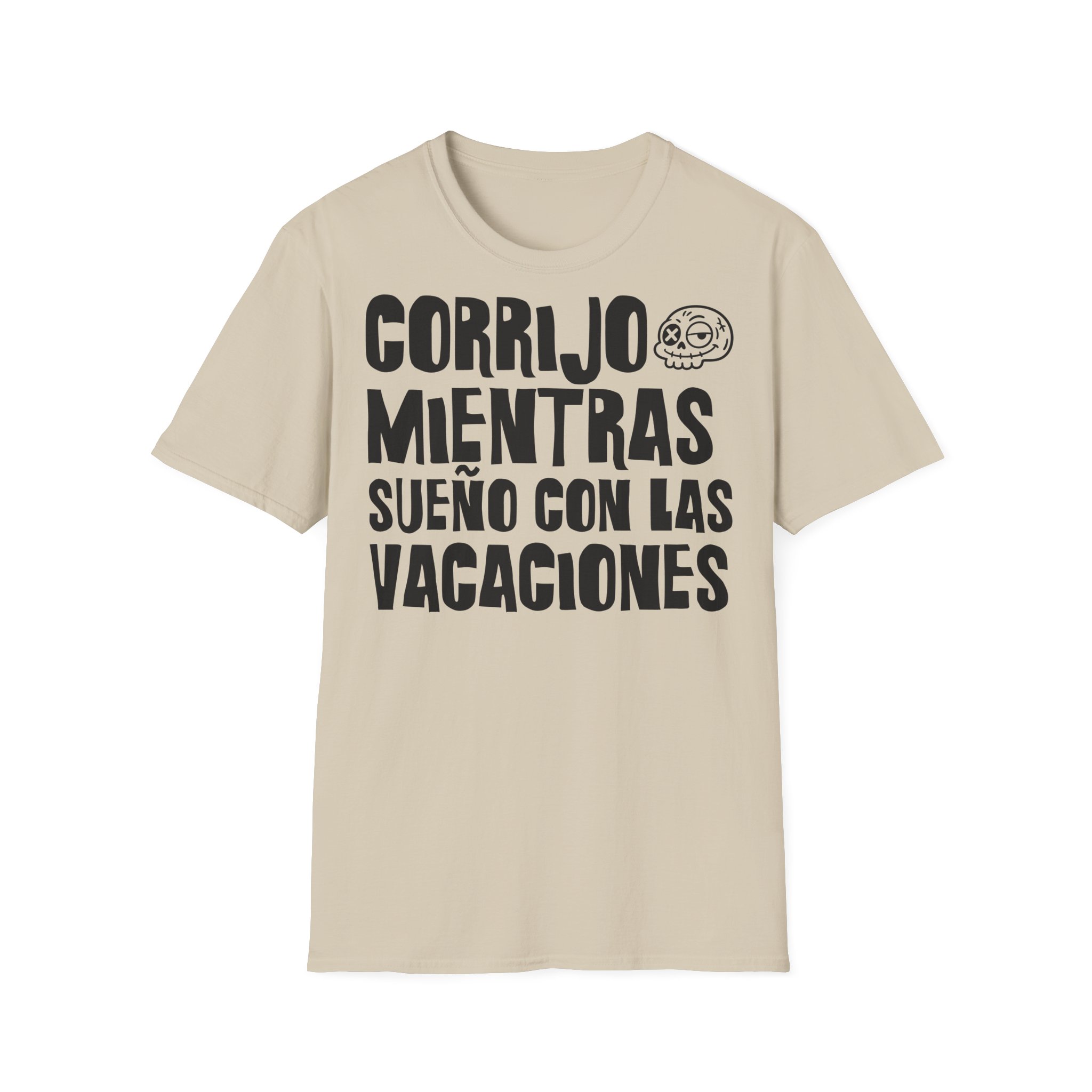 CORRIJO MIENTRAS SUEÑO CON LAS VACACIONES camiseta para profesoras FRONT | Días de Mierda - Imagen 5