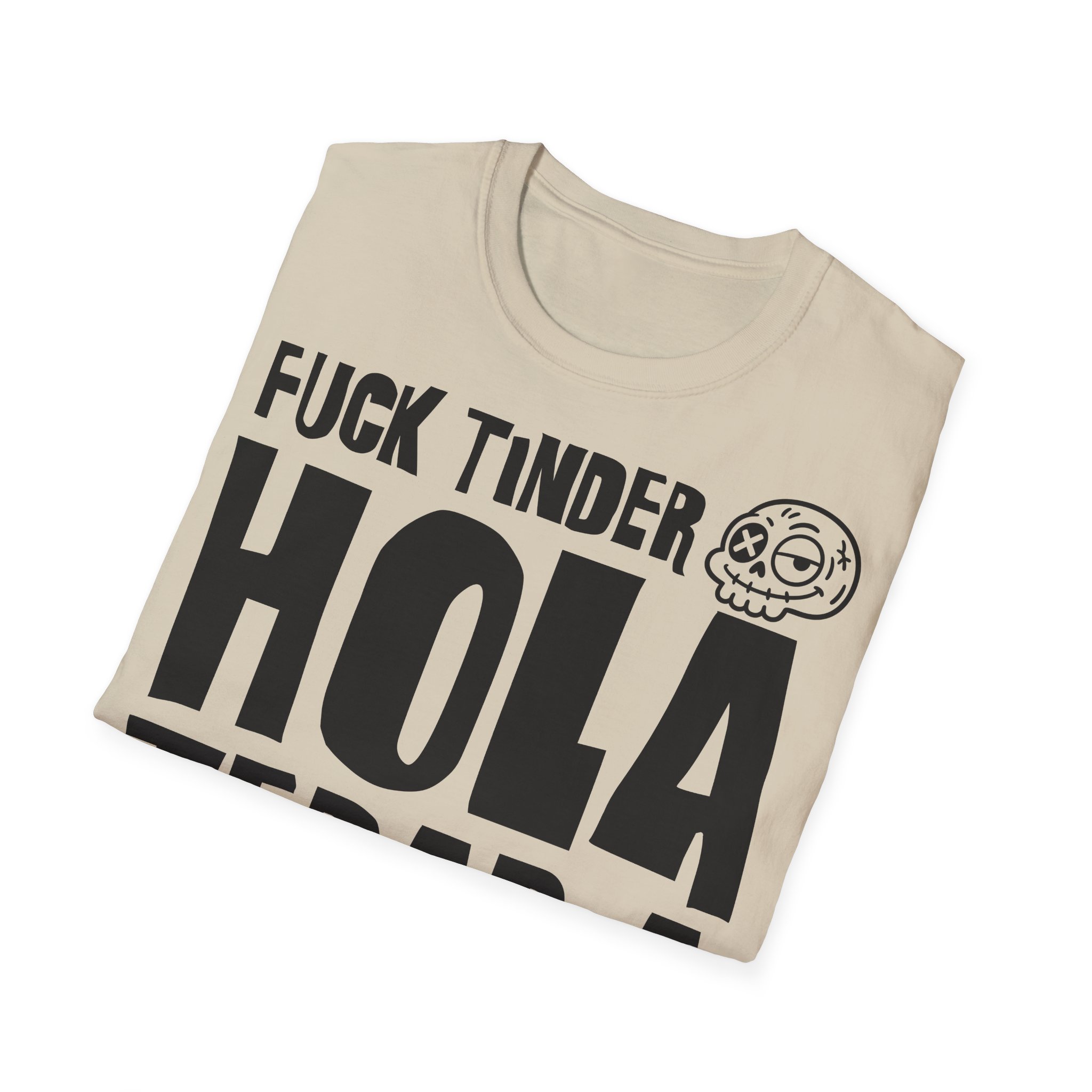 FUCK TINDER HOLA TERAPIA Camiseta | Días de Mierda Desamor Viral - Imagen 8
