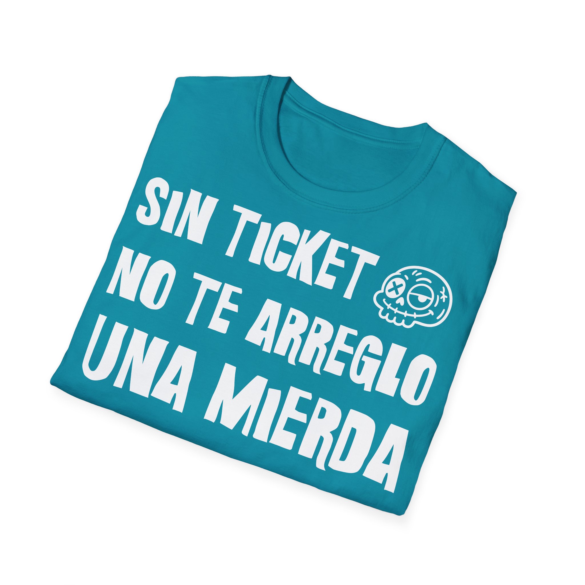 TICKET NO TE ARREGLO UNA MIERDA Camiseta IT para informáticos FRONT OSCURA | Días de Mierda - Imagen 30