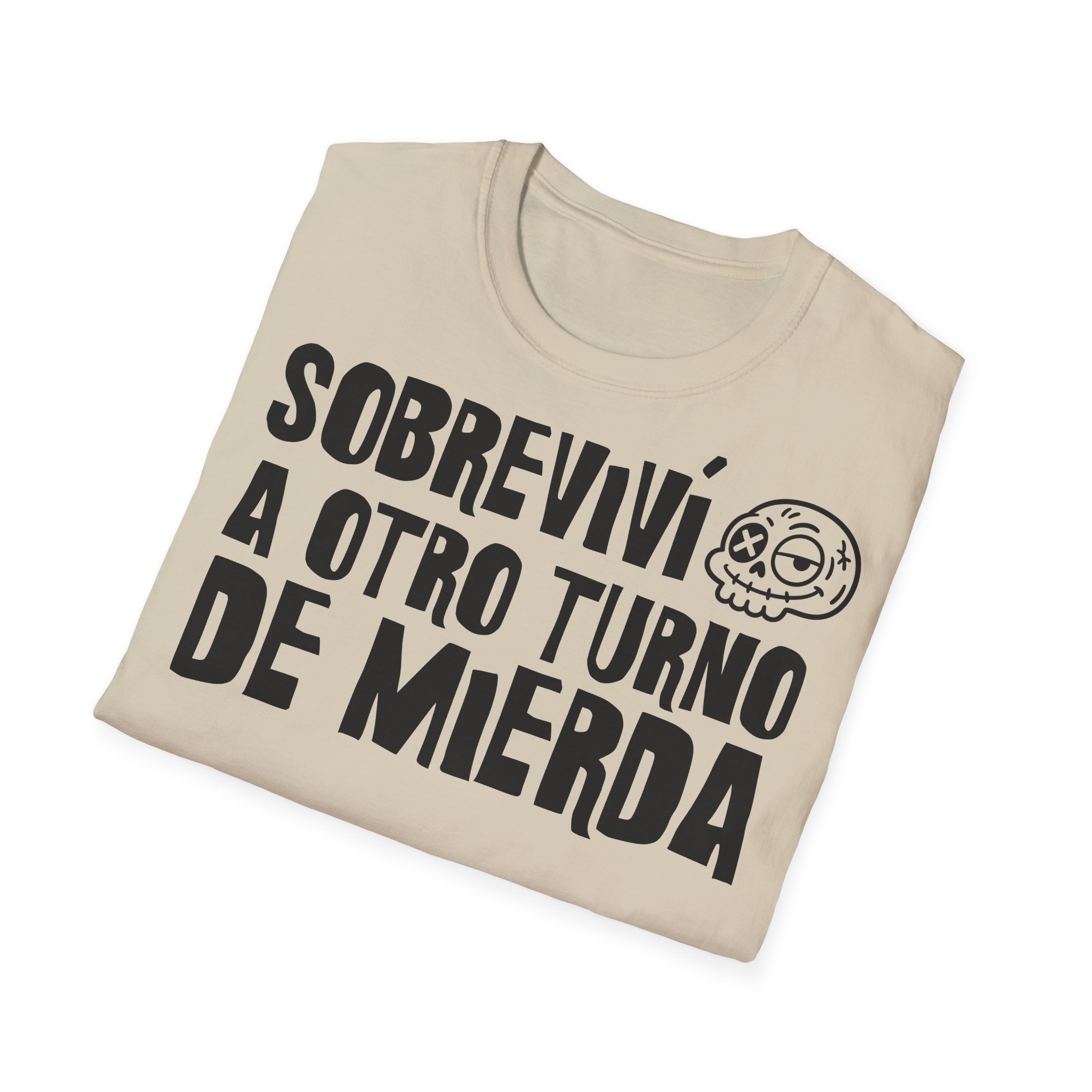 SOBREVIVÍ A OTRO TURNO DE MIERDA Camiseta para enfermeras FRONT | Días de Mierda - Imagen 8