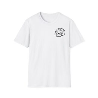 CAMISETA BÁSICA CALAVERA FRONT MINIMAL | Días de Mierda Premium