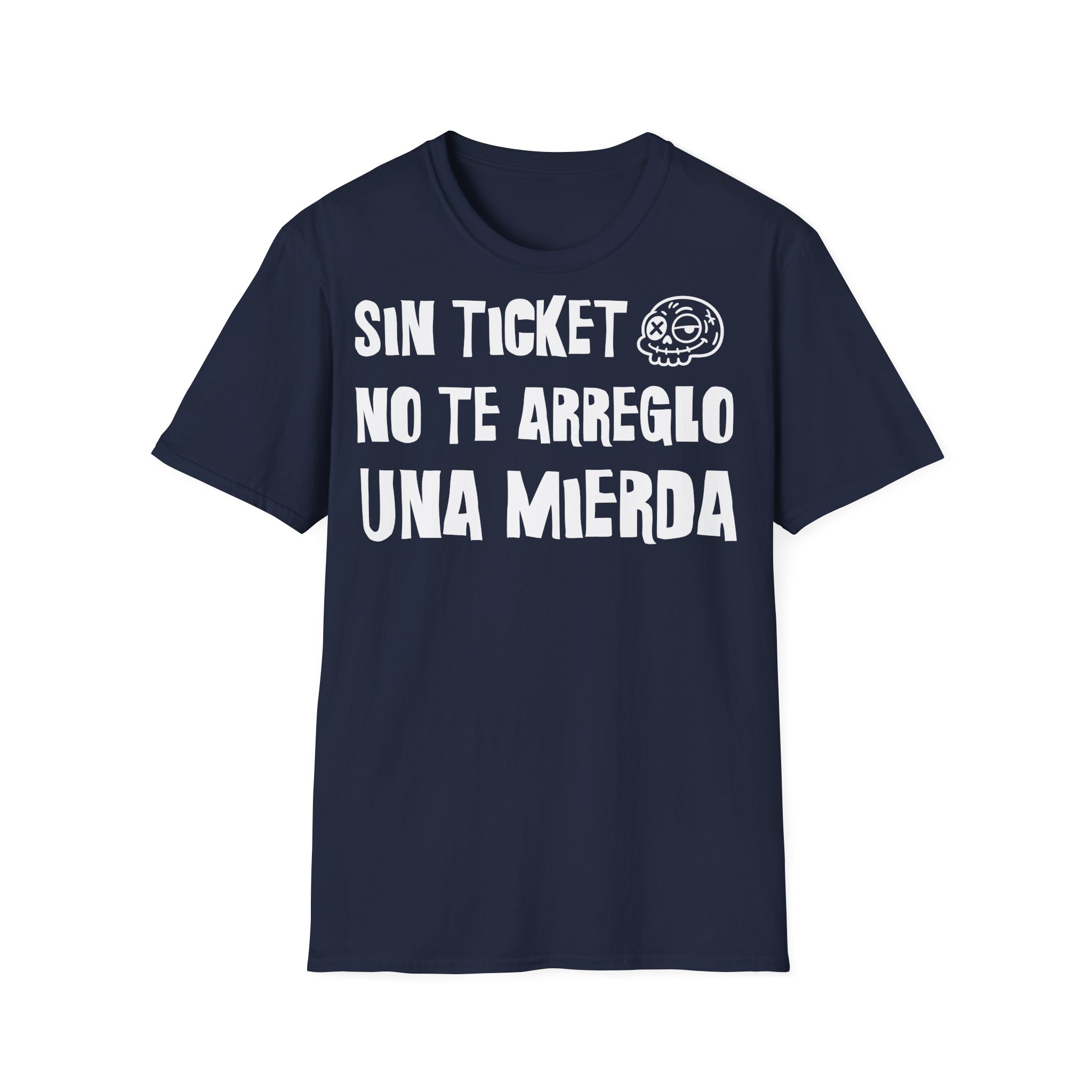 TICKET NO TE ARREGLO UNA MIERDA Camiseta IT para informáticos FRONT OSCURA | Días de Mierda