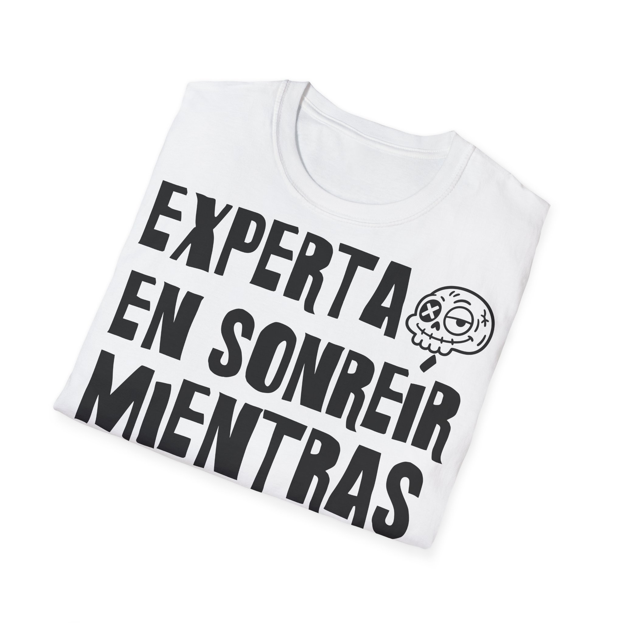 EXPERTA EN SONREÍR MIENTRAS TE ODIO Camiseta para enfermeras FRONT | Días de Mierda - Imagen 4