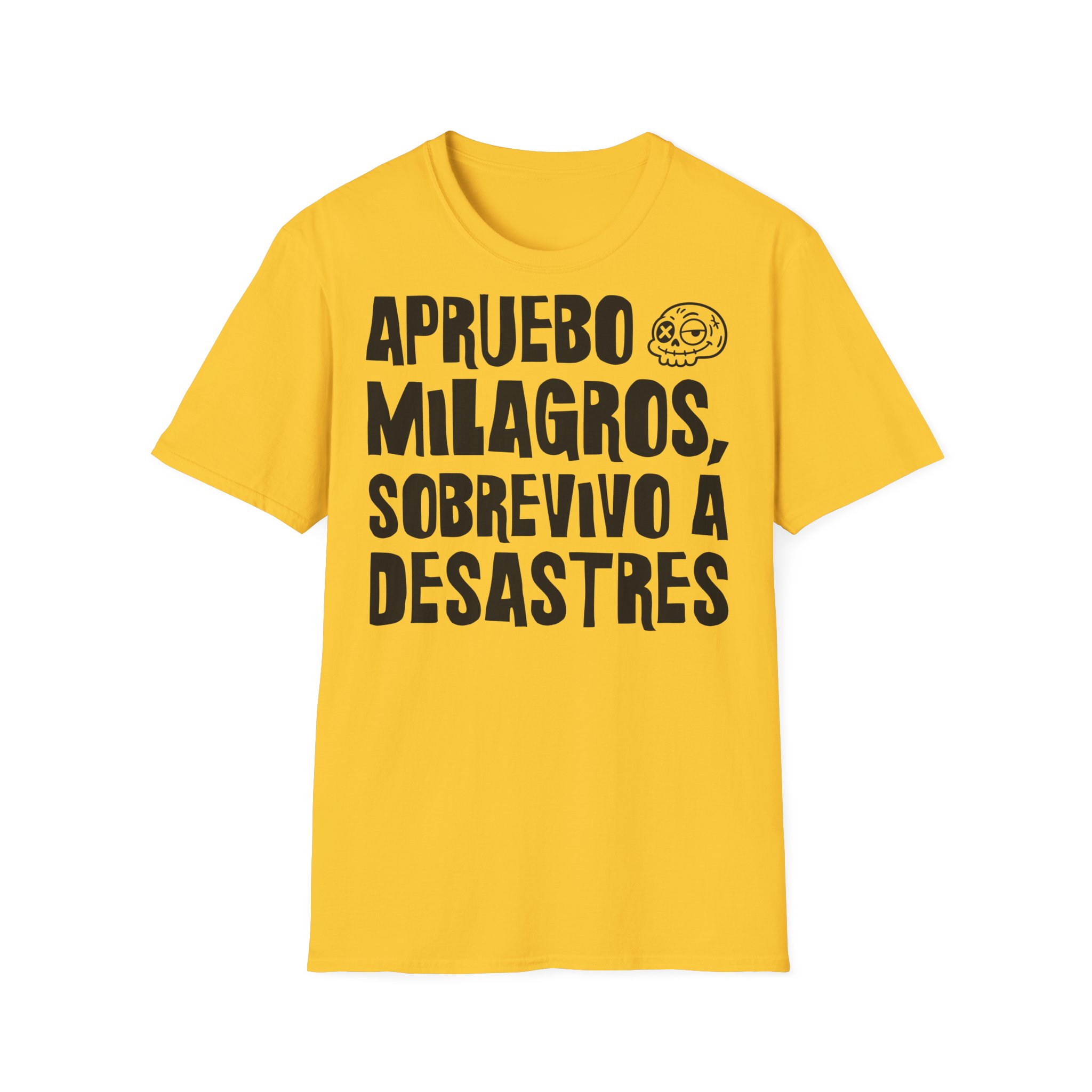 APRUEBO MILAGROS, SOBREVIVO A DESASTRES camiseta para profesoras FRONT | Días de Mierda - Imagen 9