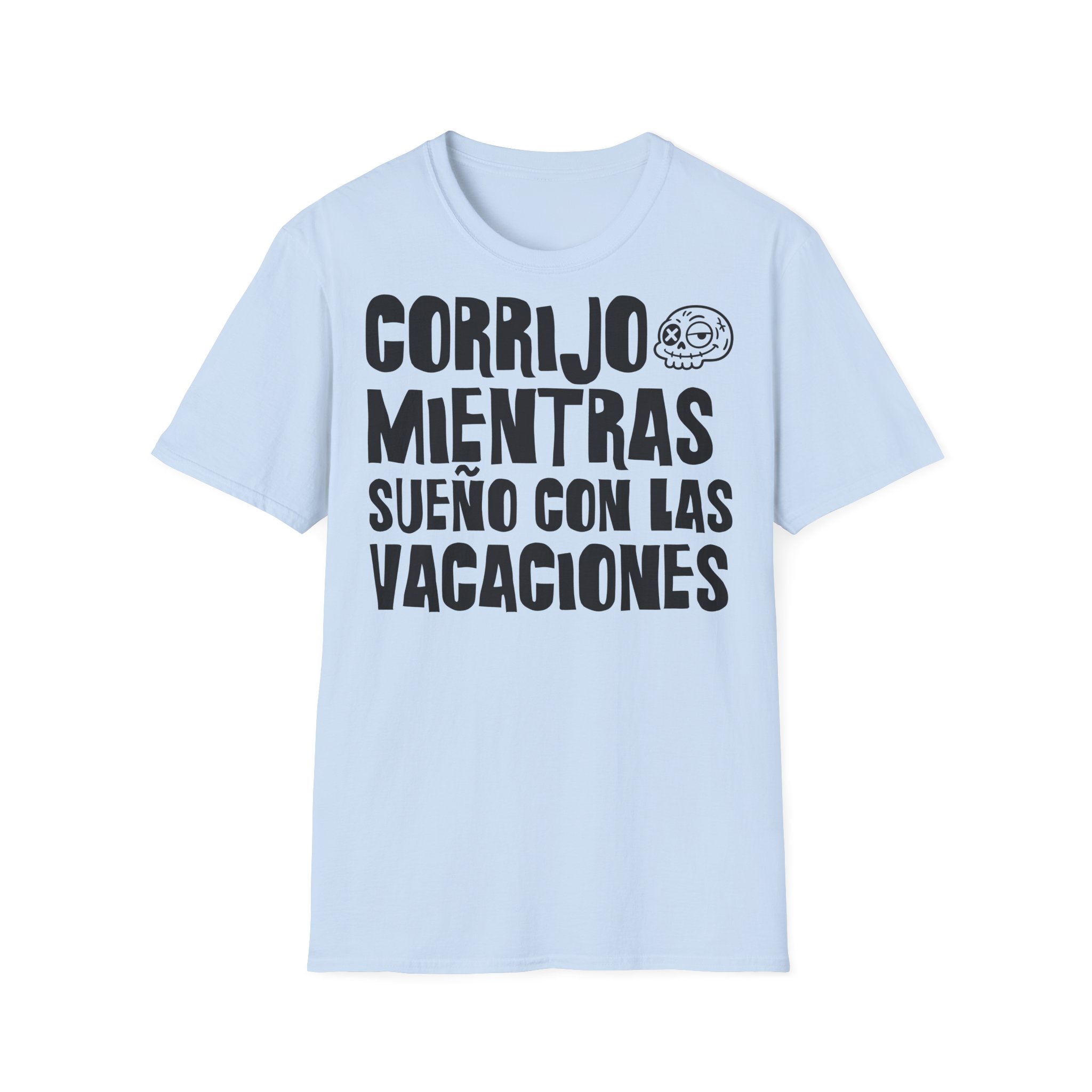 CORRIJO MIENTRAS SUEÑO CON LAS VACACIONES camiseta para profesoras FRONT | Días de Mierda - Imagen 13