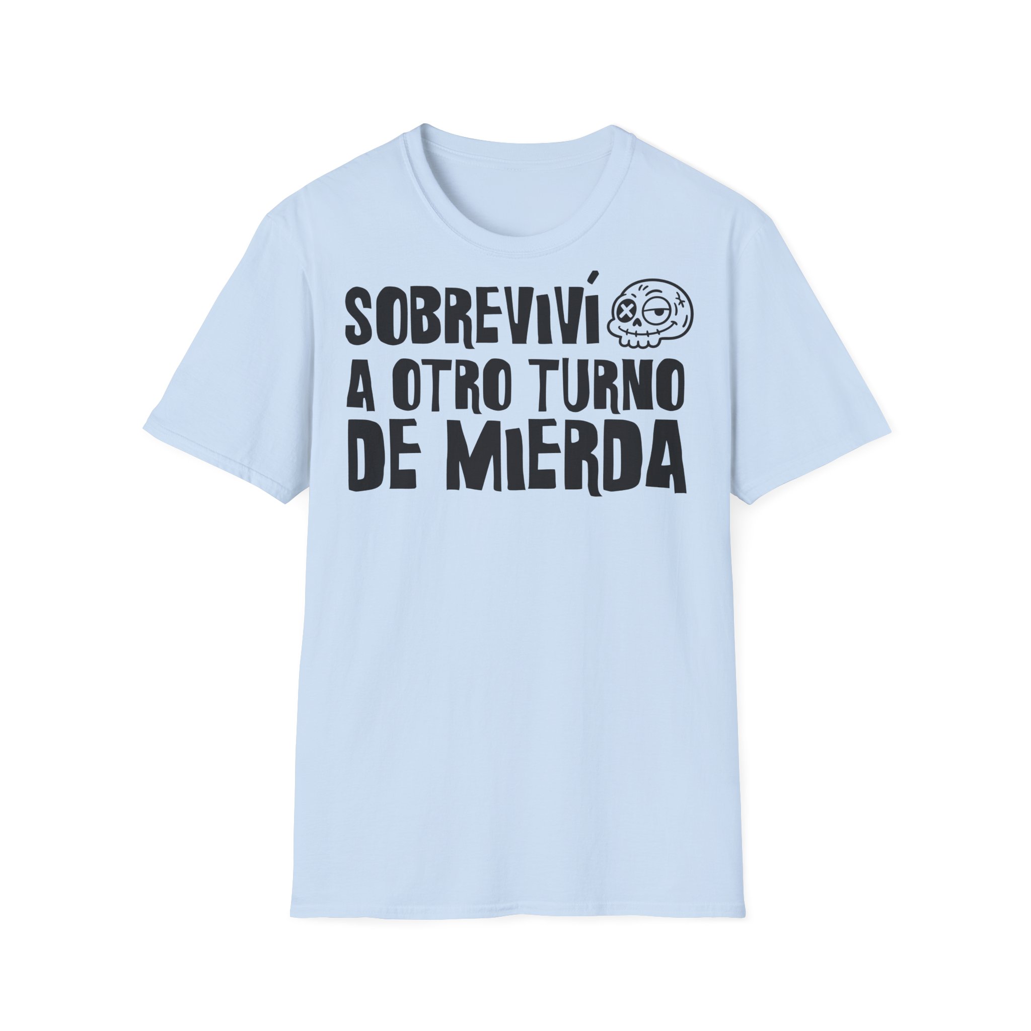 SOBREVIVÍ A OTRO TURNO DE MIERDA Camiseta para enfermeras FRONT | Días de Mierda - Imagen 13