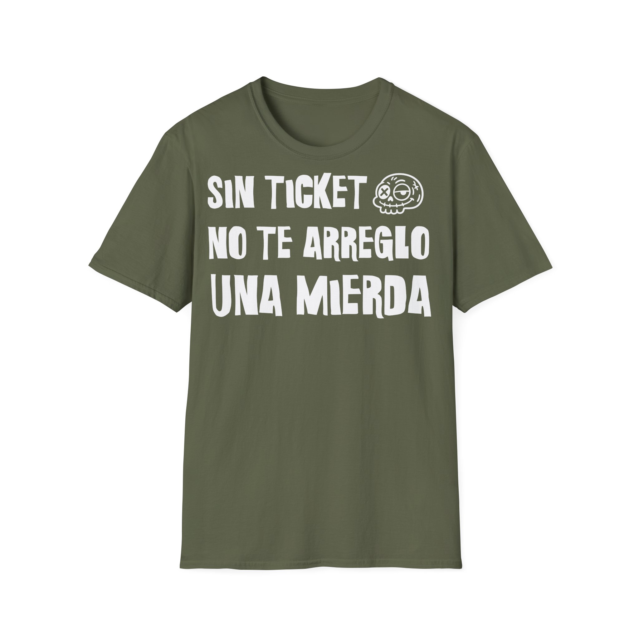TICKET NO TE ARREGLO UNA MIERDA Camiseta IT para informáticos FRONT OSCURA | Días de Mierda - Imagen 19