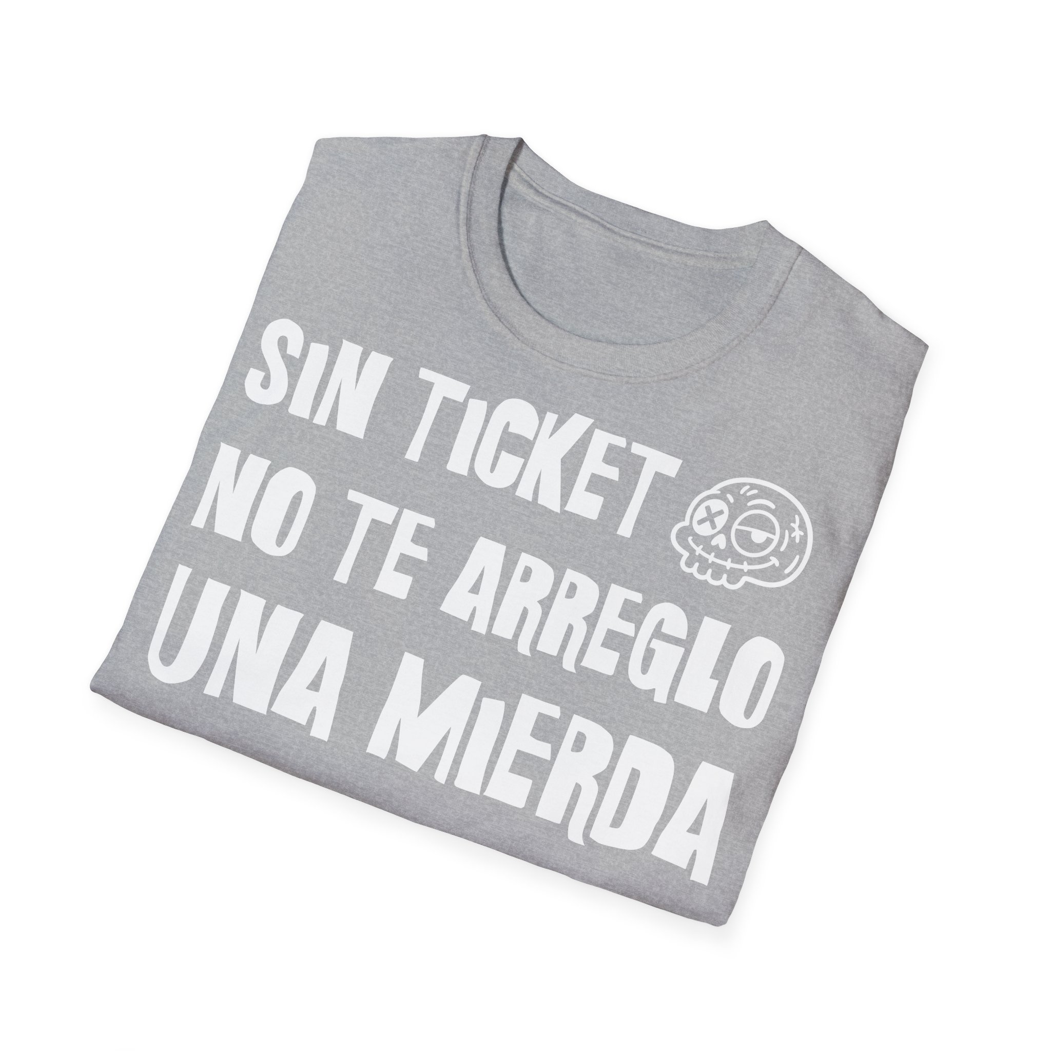 TICKET NO TE ARREGLO UNA MIERDA Camiseta IT para informáticos FRONT OSCURA | Días de Mierda - Imagen 15