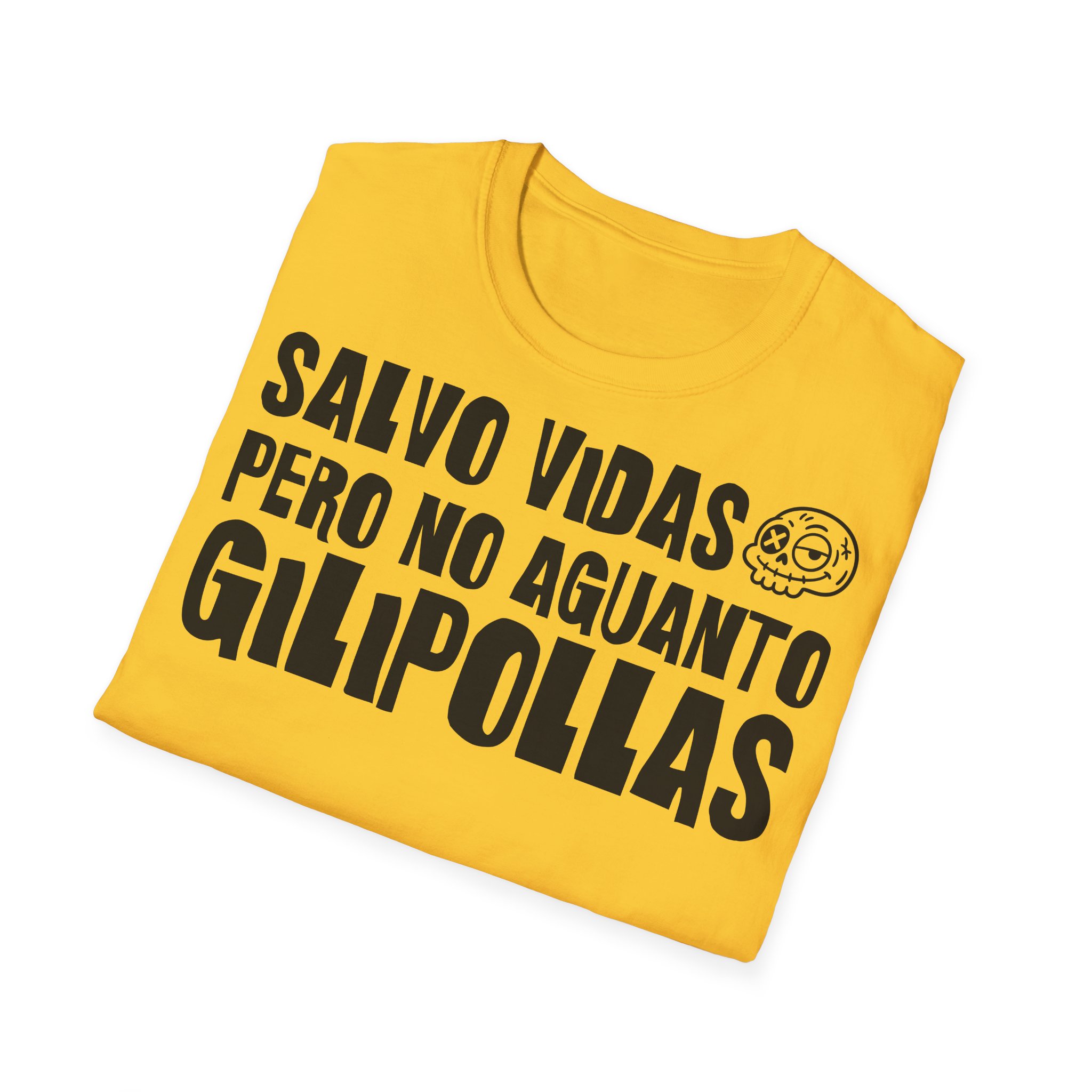 SALVO VIDAS, PERO NO AGUANTO GILIPOLLAS Camiseta para enfermeras FRONT | Días de Mierda - Imagen 12