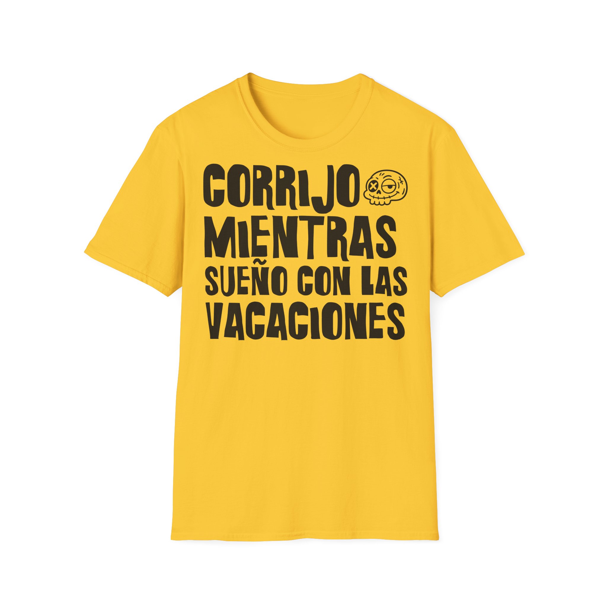 CORRIJO MIENTRAS SUEÑO CON LAS VACACIONES camiseta para profesoras FRONT | Días de Mierda - Imagen 9
